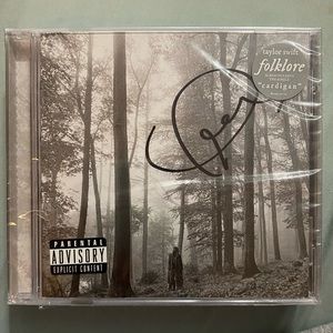 Signed Taylor Swift Folklore CD